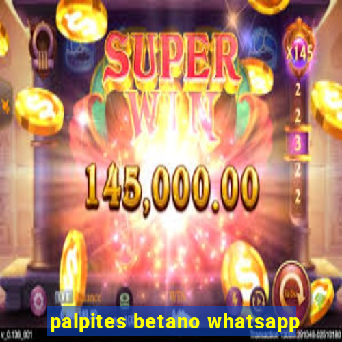 palpites betano whatsapp